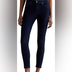 AG Adriano Goldschmied Farrah Indigo Skinny Ankle Jeans – Size 26R